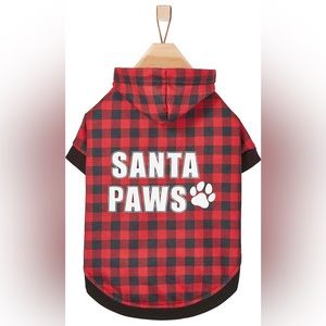 NEW DOG SANTA PAWS SHIRT